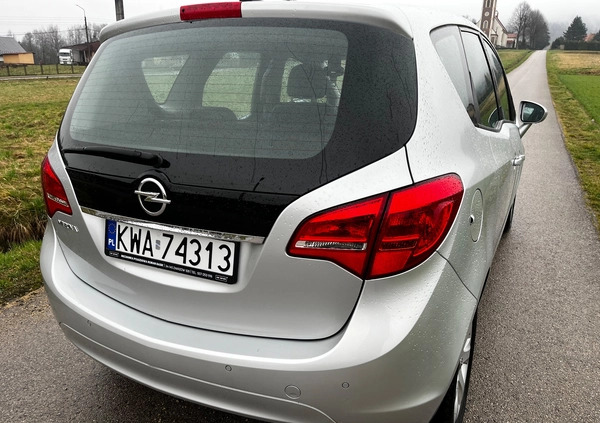 Opel Meriva cena 31849 przebieg: 63000, rok produkcji 2013 z Brzesko małe 232